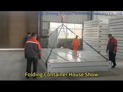 40ft Prefabricated Steel Frame Prefab House Flat Pack Container for Bathroom Shop